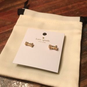 Kate Spade ♠️ Pave Bow Studs Earrings